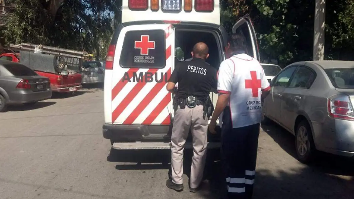 cruz roja día accidente